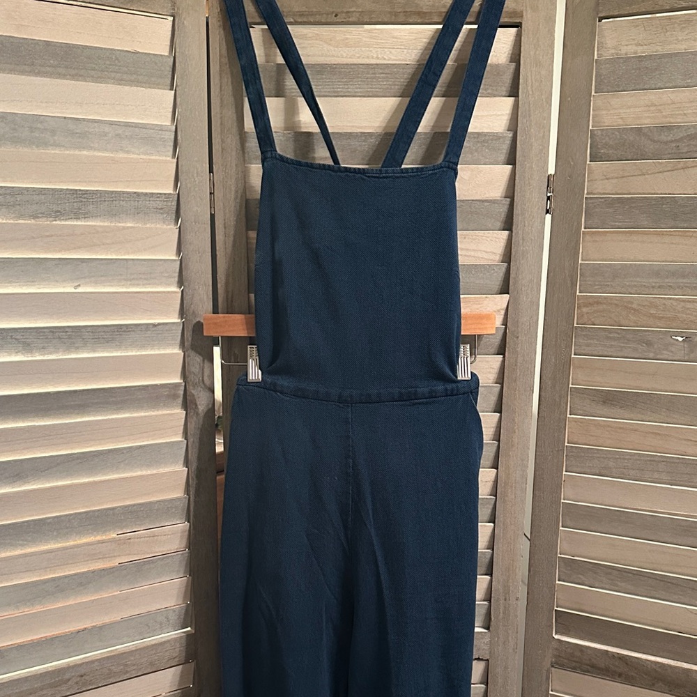 Marine Layer Deep Blue Jumpsuit - Picture 3 of 11